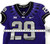 2019-24 Texas Christian TCU Frogs #29 Game Used Purple Jersey Football NP R 40 6