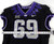 2020 Texas Christian TCU Horned Frogs #69 Game Used Black Jersey Football NP R 9