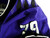 2019-24 Texas Christian TCU Frogs #79 Game Used Purple Jersey Football NP R 50 3
