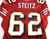 2007 San Francisco 49ers Nick Steitz #62 Game Issued Red Jersey 46 DP37166