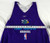 2002-06 New Orleans Hornets #3 Game Used Purple Practice Jersey XL 033