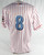 2024 Clearwater Threshers #8 Game Used White Jersey Marvel Defenders 48 561