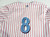2024 Clearwater Threshers #8 Game Used White Jersey Marvel Defenders 48 561