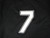 Chicago White Sox #7 Game Used Black Jersey Minor League 44 DP75753