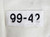 1999 Carolina Panthers Damien Richardson #39 Game Used White Jersey 42 0492