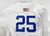 2022 Kansas Jayhawks #25 Game Used White Jersey Baseball 46 966