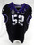 2019-24 Texas Christian TCU Frogs #52 Game Used Black Jersey Football NP Rem 93