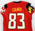 2014 Maryland Terrapins Malcolm Culmer #83 Game Used Red Jersey Football 42 563