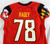 2017 Maryland Terrapins Mason Hagey #78 Game Used Red Jersey Football 48 556