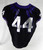 2020 Texas Christian TCU Horned Frogs #44 Game Used Black Jersey Football NP 2