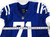 2018 Indianapolis Colts Denzelle Good #71 Game Issued Blue Jersey 48 506