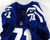 2018 Indianapolis Colts Denzelle Good #71 Game Issued Blue Jersey 48 506