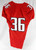 2015 Texas Tech Red Raiders #36 Game Used Red Jersey Football NP Rem 623