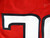 2015 Texas Tech Red Raiders #36 Game Used Red Jersey Football NP Rem 623