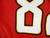 2013 Maryland Terrapins Marcus Leak #82 Game Used Red Jersey Football 42 566