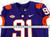 2017-22 Clemson Tigers #91 Game Issued Purple Jersey Football NP Rem 44 853