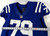2015 Indianapolis Colts Antonio Garcia #79 Game Issued Pos Used Blue Jersey 48 8