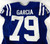 2015 Indianapolis Colts Antonio Garcia #79 Game Issued Pos Used Blue Jersey 48 8
