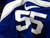 2019 Indianapolis Colts Skai Moore #55 Game Issued Ps Used Blue Jersey 100th P 9