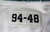 1994 Green Bay Packers John Jurkovic #64 Game Used White Jersey 75th Patch 48 74