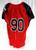 2012 Texas Tech Red Raiders #90 Game Used Red Jersey Lone Star Football NP Rem 0