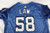 2025 Washington Nationals Derek Law #58 Game Issued Blue Jersey City Connect 0