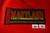 2014 Maryland Terrapins #71 Game Issued Red Jersey Football 46 551