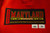2014 Maryland Terrapins #71 Game Issued Red Jersey Football 46 551
