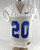 2016-19 Boise State Broncos #20 Game Used White Practice Jersey M 410