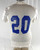 2016-19 Boise State Broncos #20 Game Used White Practice Jersey M 410