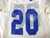 2016-19 Boise State Broncos #20 Game Used White Practice Jersey M 410