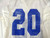 2016-19 Boise State Broncos #20 Game Used White Practice Jersey M 410