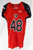 2012 Texas Tech Red Raiders #48 Game Used Red Jersey Lone Star Football NP Rem 9