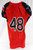 2012 Texas Tech Red Raiders #48 Game Used Red Jersey Lone Star Football NP Rem 9
