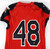 2012 Texas Tech Red Raiders #48 Game Used Red Jersey Lone Star Football NP Rem 9