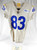 2020 Los Angeles Rams Trishton Jackson #83 Game Issued Pos Used Cream Jersey 7