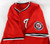 2025 Washington Nationals Nathaniel Lowe #33 Game Issued Red Jersey 46 230