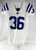 2019 Indianapolis Colts Jackson Porter #36 Game Issued P Used Cream Jersey 100P