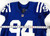 2016 Indianapolis Colts Margus Hunt #94 Game Issued P Used Blue Jersey 100 P 5