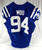 2017 Indianapolis Colts Joey Mbu #94 Game Issued Pos Used Blue Jersey 50 546