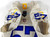 2020 Los Angeles Rams Maximilian Roberts #57 Game Issued Cream Jersey 42 521