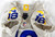 2020 Los Angeles Rams Jeremiah Haydel #18 Game Issued Pos Used Cream Jersey 38 5
