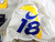 2020 Los Angeles Rams Jeremiah Haydel #18 Game Issued Pos Used Cream Jersey 38 5