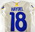 2020 Los Angeles Rams Jeremiah Haydel #18 Game Issued Pos Used Cream Jersey 38 5