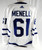2018-19 Toronto Maple Leafs Brennan Menell #61 Game Used White Jersey 56 676