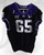2019-24 Texas Christian TCU Frogs #65 Game Used Black Jersey Football NP Rem 97