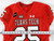2017 Texas Tech Red Raiders #25 Game Used Red Jersey Equality P Football NP R 3