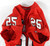 2017 Texas Tech Red Raiders #25 Game Used Red Jersey Equality P Football NP R 3