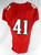 2015 Texas Tech Red Raiders #41 Game Used Red Jersey Football NP Rem 44 655