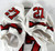 2022 Texas Tech Red Raiders #27 Game Used White Jersey Football NP Rem 44 067